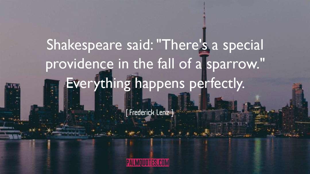 Sadie Sparrow quotes by Frederick Lenz