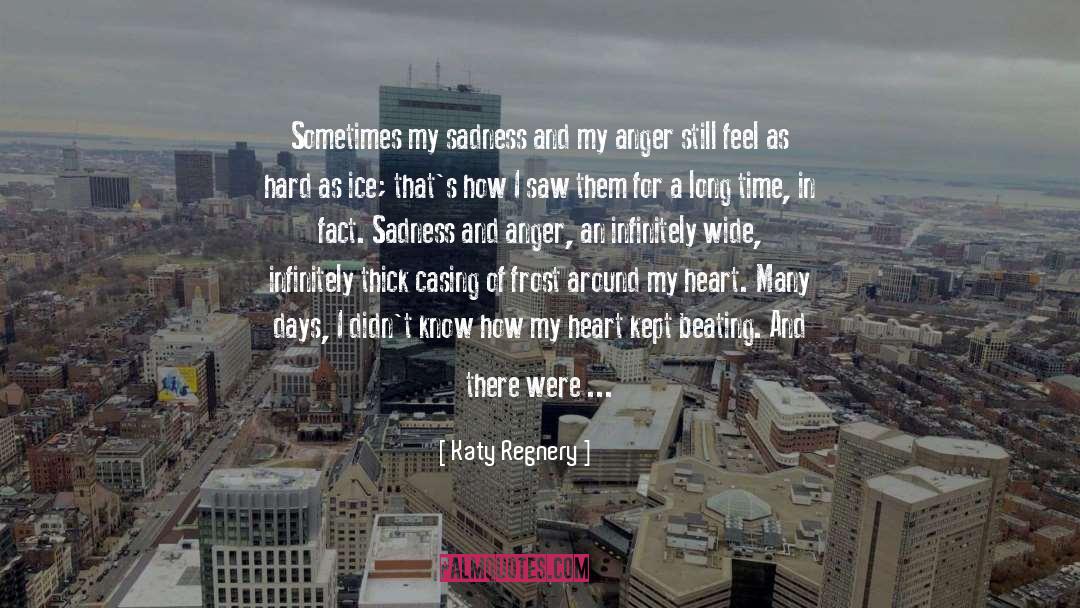 Sadness And Anger quotes by Katy Regnery
