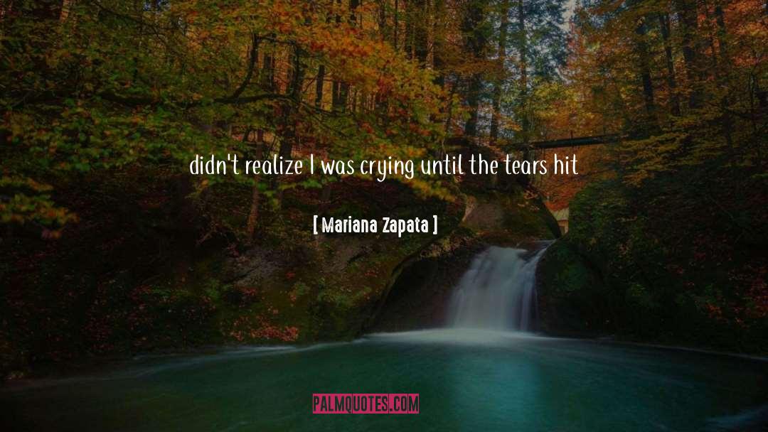 Sadness And Anger quotes by Mariana Zapata