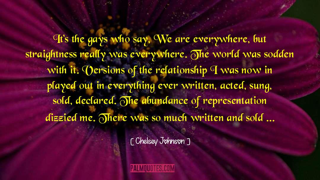 Sadness And Love quotes by Chelsey Johnson