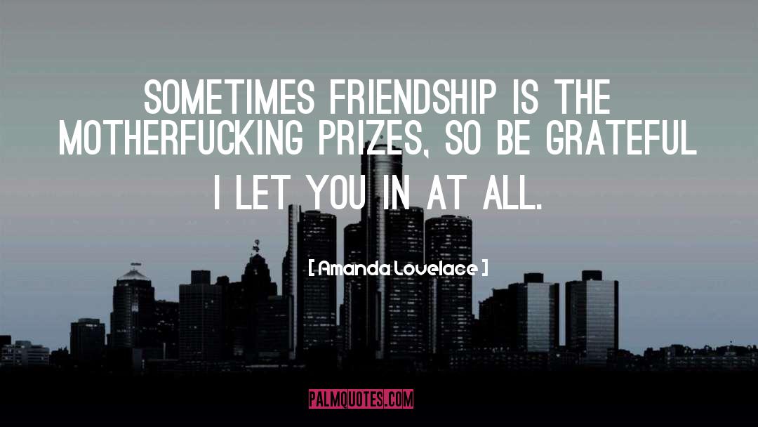 Sadness In Friendship quotes by Amanda Lovelace