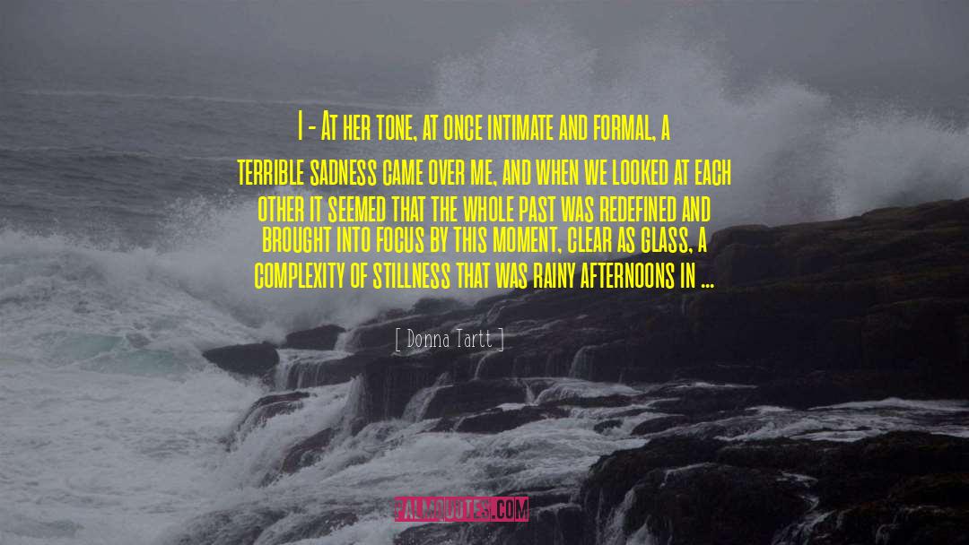 Sadness Lonelyness quotes by Donna Tartt