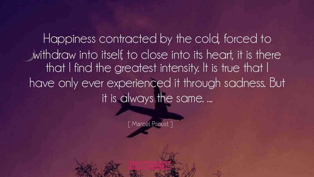 Sadness quotes by Marcel Proust
