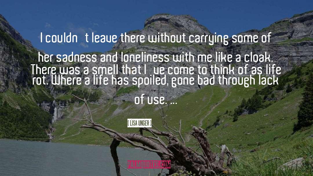Sadness quotes by Lisa Unger