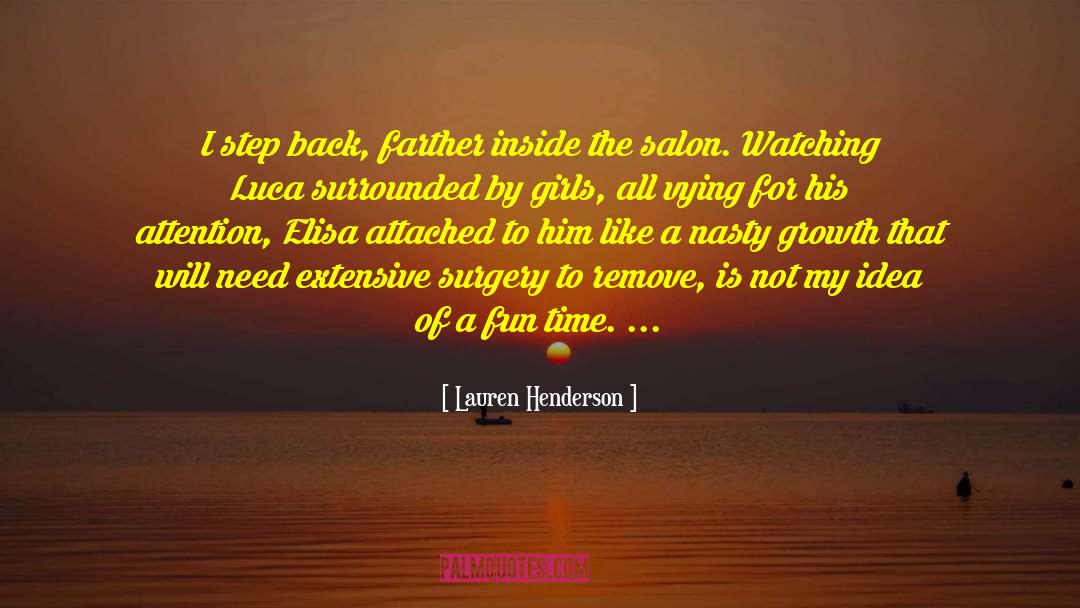 Sadona Salon quotes by Lauren Henderson