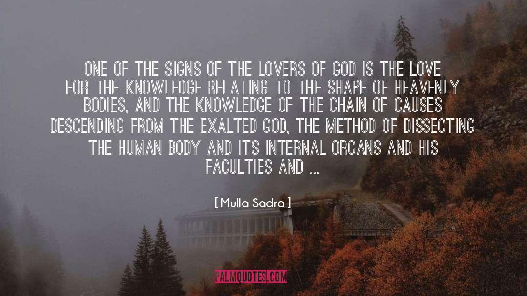 Sadra quotes by Mulla Sadra