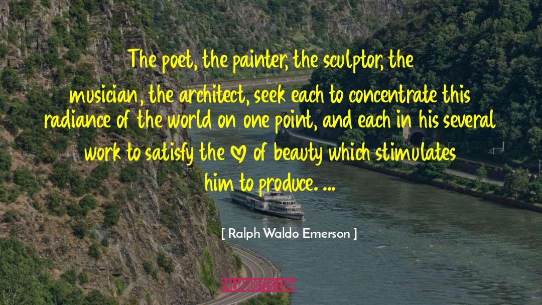 Sadurski Painter quotes by Ralph Waldo Emerson