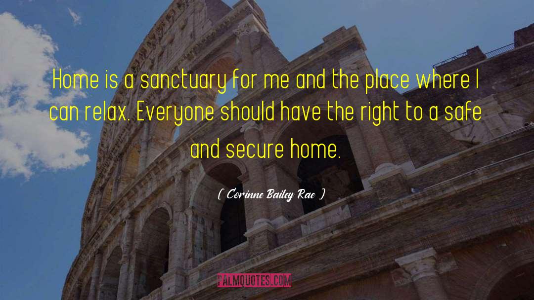 Safe And Secure quotes by Corinne Bailey Rae