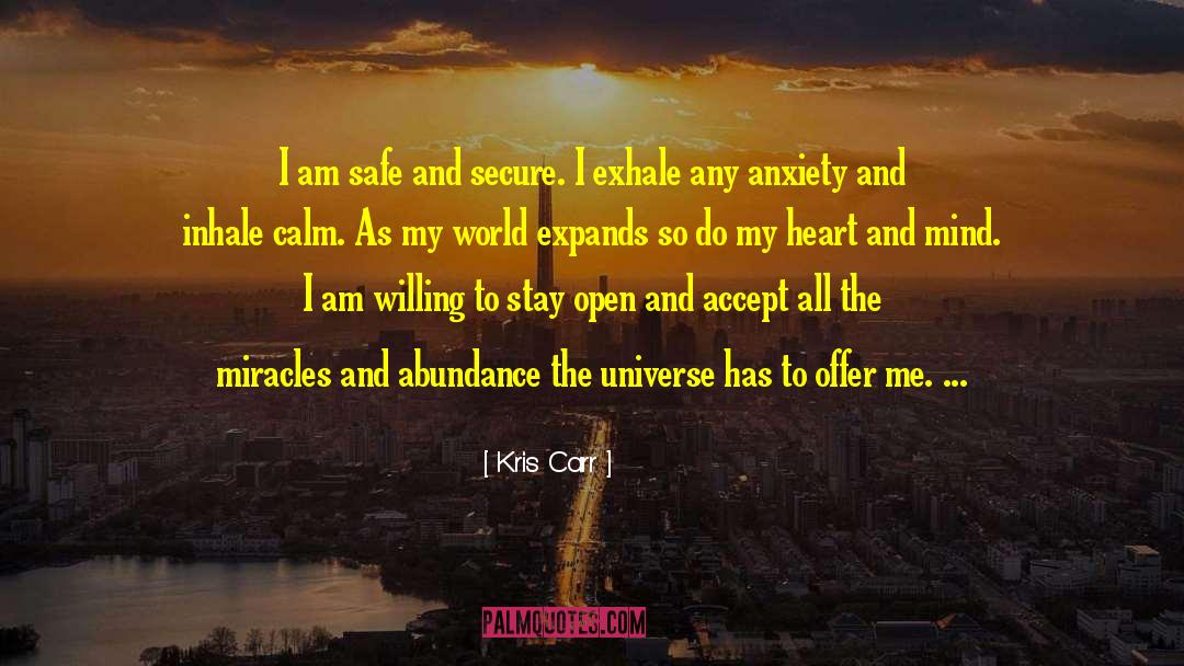 Safe And Secure quotes by Kris Carr