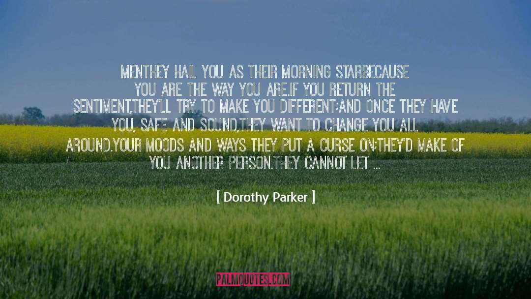 Safe And Sound quotes by Dorothy Parker