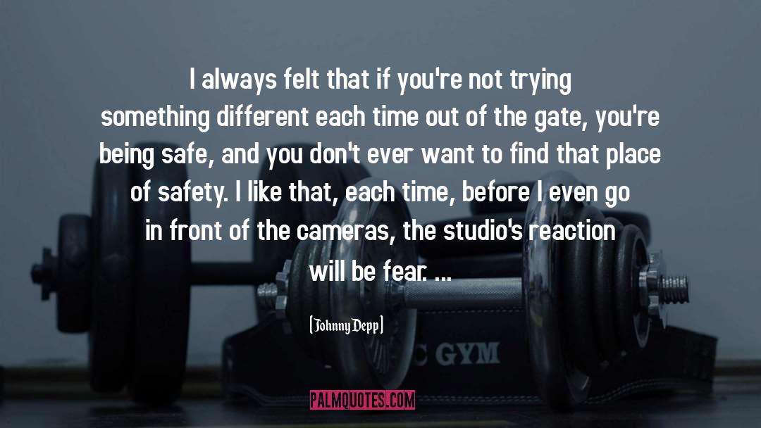 Safe quotes by Johnny Depp