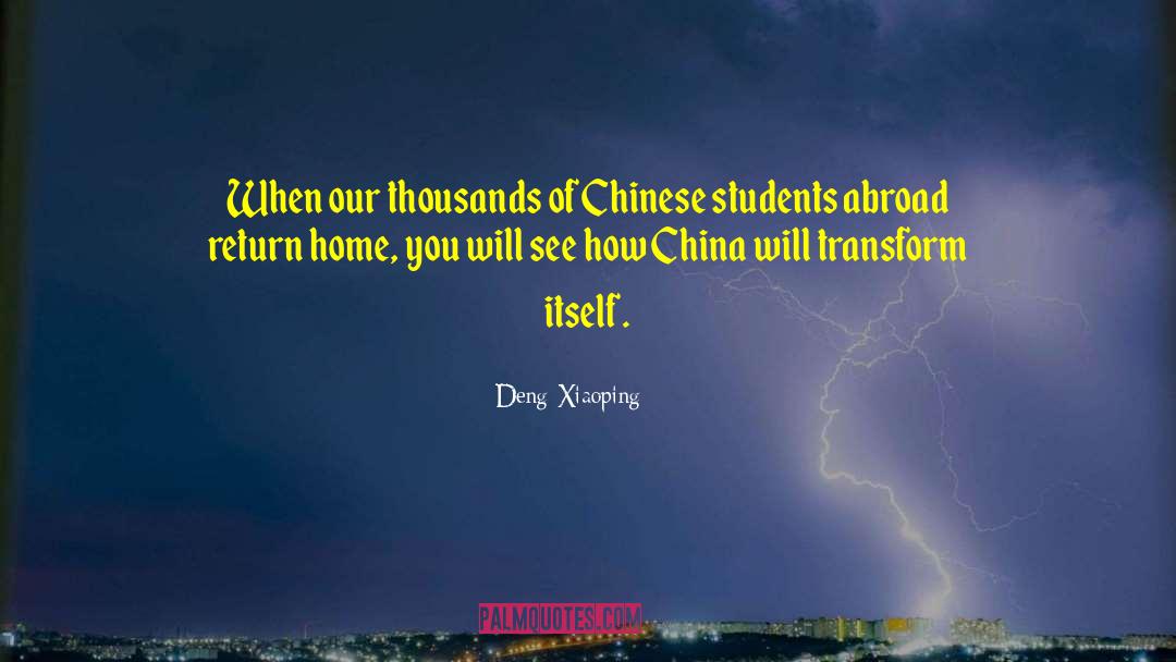 Safe Return Home quotes by Deng Xiaoping