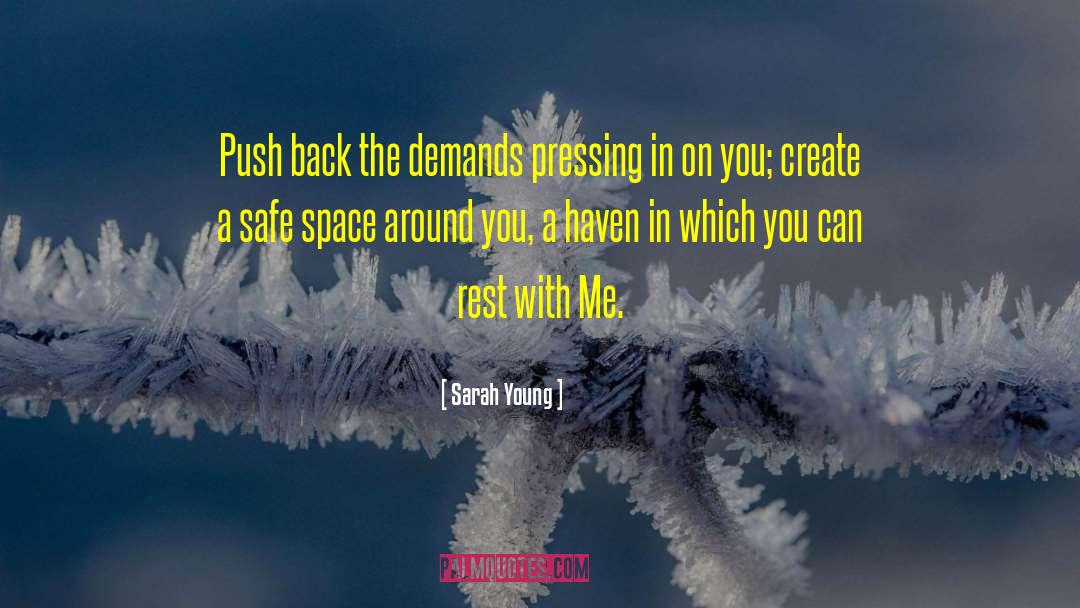 Safe Space quotes by Sarah Young