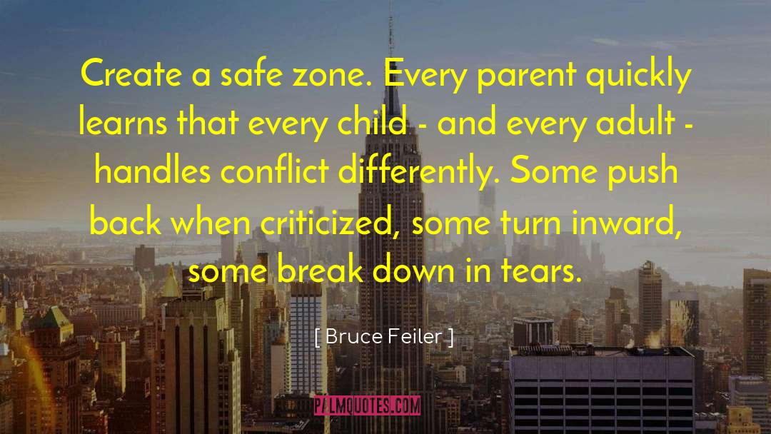 Safe Zone quotes by Bruce Feiler