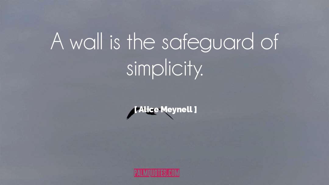 Safeguard quotes by Alice Meynell