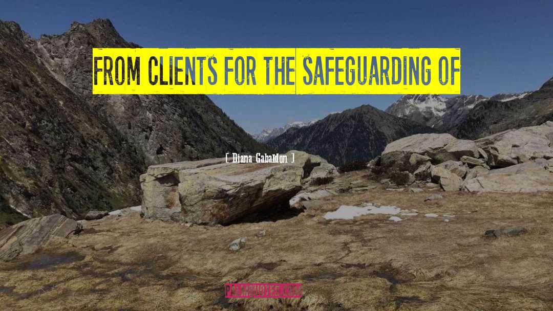 Safeguarding quotes by Diana Gabaldon