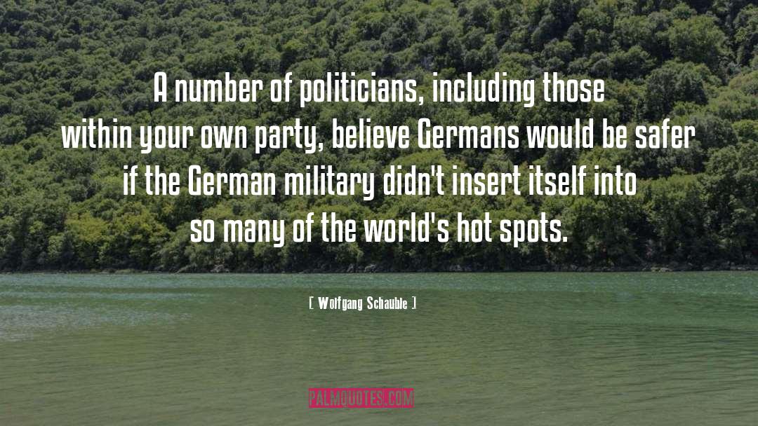 Safer quotes by Wolfgang Schauble