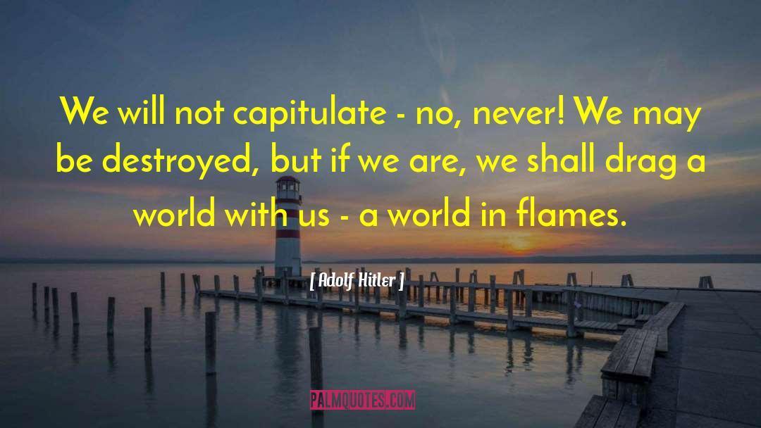 Safer World quotes by Adolf Hitler