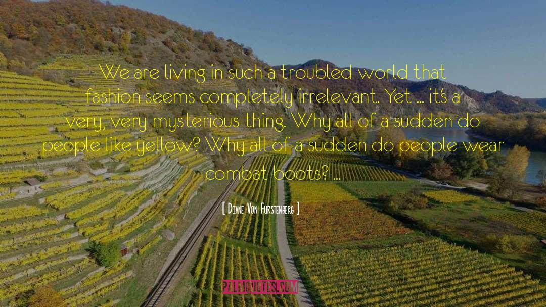 Safer World quotes by Diane Von Furstenberg
