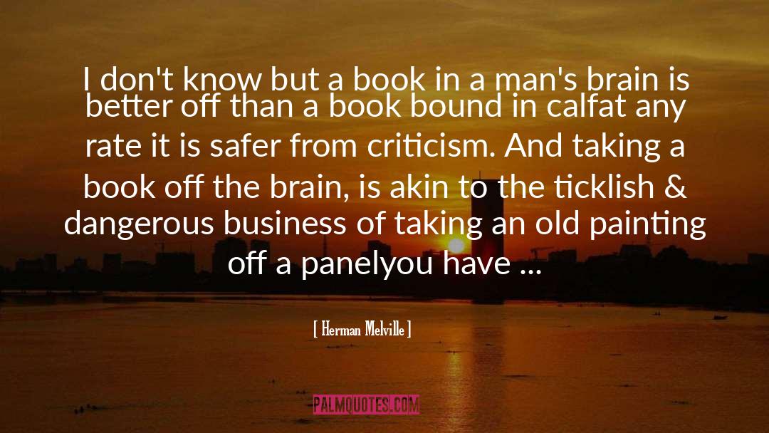 Safety And Security quotes by Herman Melville
