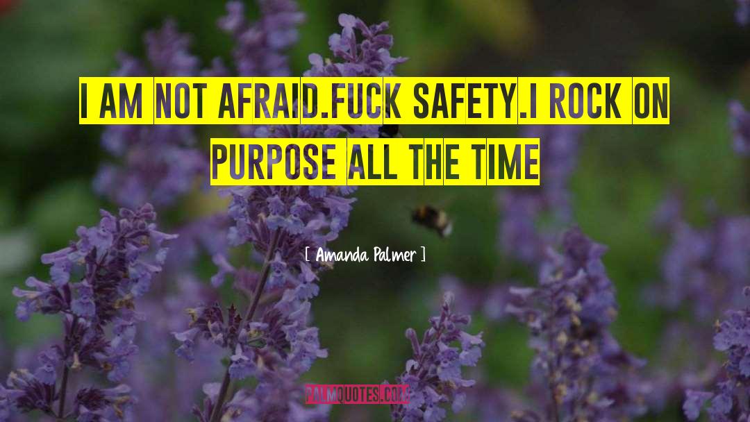 Safety Etiquette quotes by Amanda Palmer