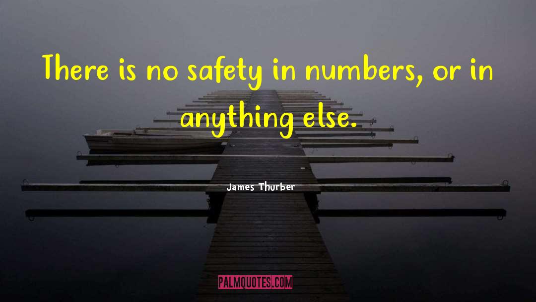 Safety First quotes by James Thurber