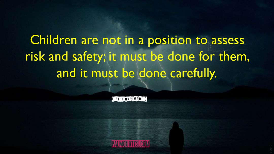 Safety Manager quotes by Siri Hustvedt