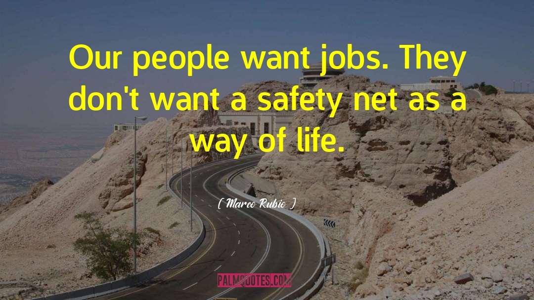 Safety Net quotes by Marco Rubio