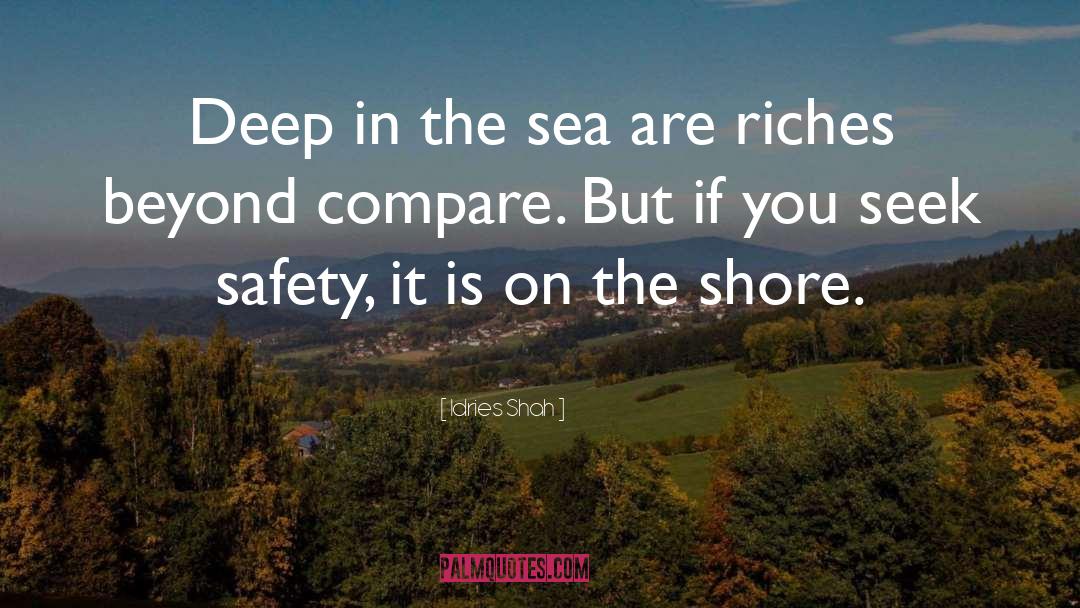 Safety quotes by Idries Shah