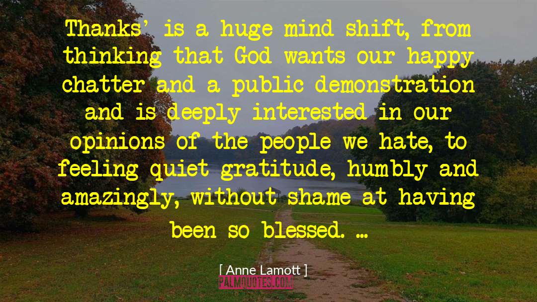 Saffron Shift quotes by Anne Lamott