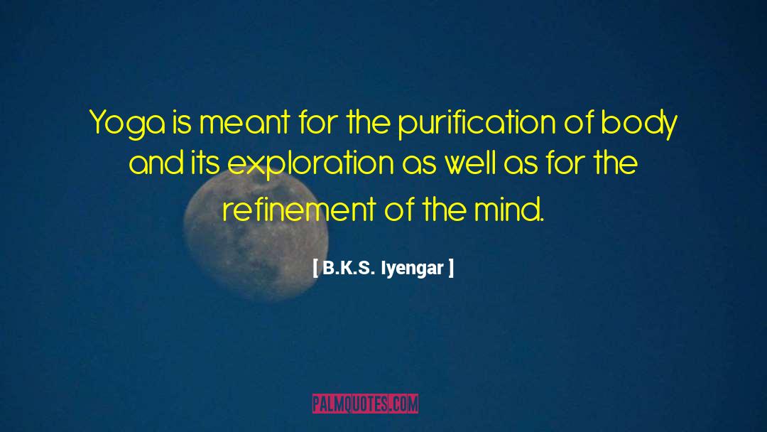 Sahaja Yoga quotes by B.K.S. Iyengar