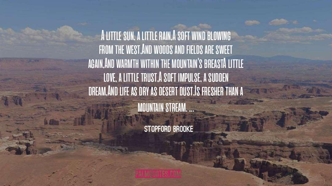 Sahara Desert quotes by Stopford Brooke