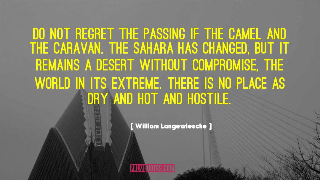 Sahara Desert quotes by William Langewiesche