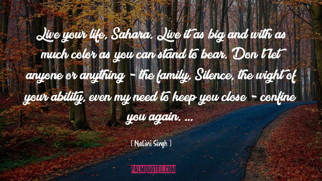 Sahara quotes by Nalini Singh