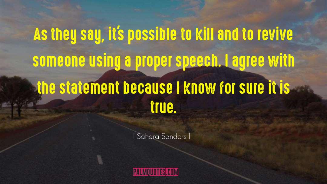 Sahara quotes by Sahara Sanders