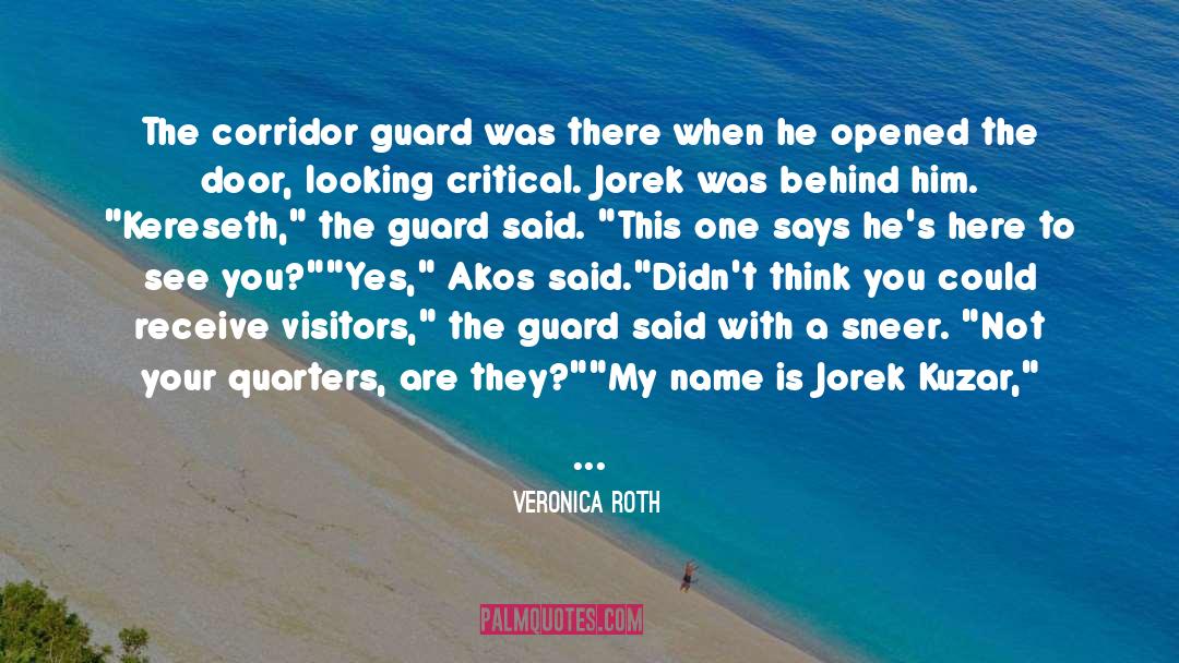 Sahdev Surname quotes by Veronica Roth