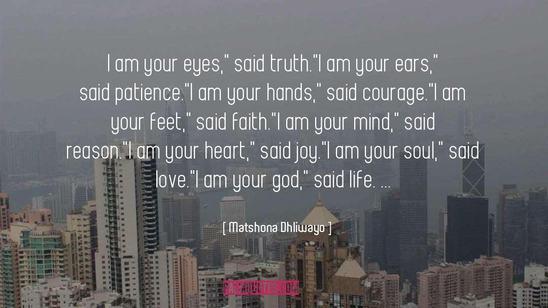 Said Life quotes by Matshona Dhliwayo