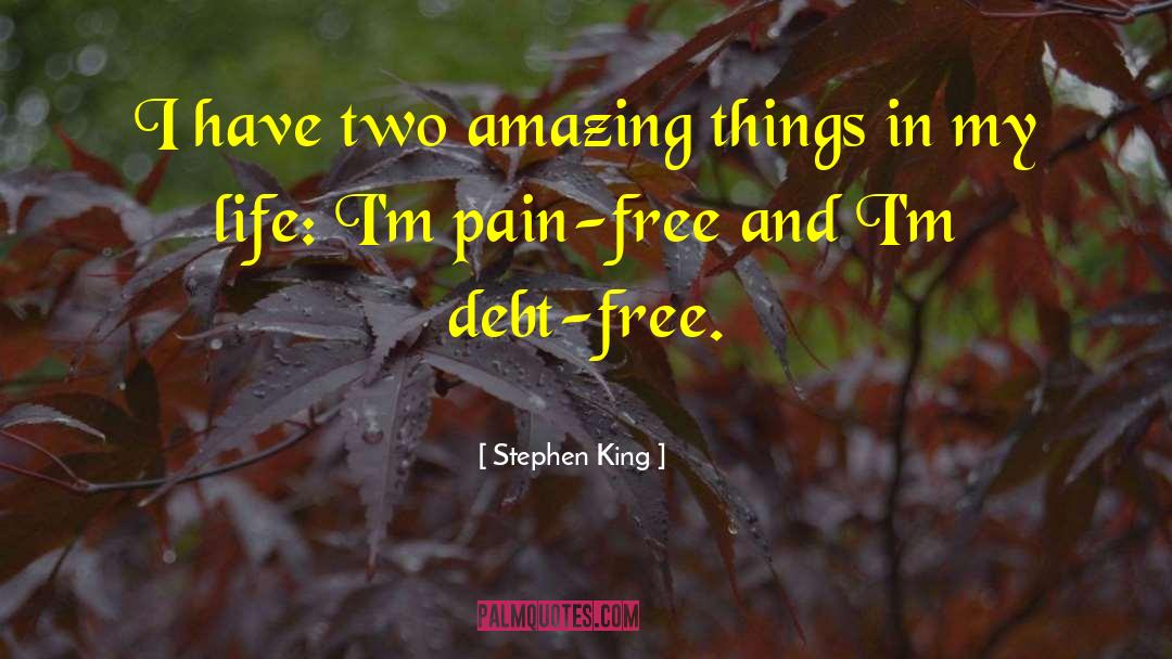 Said Life quotes by Stephen King