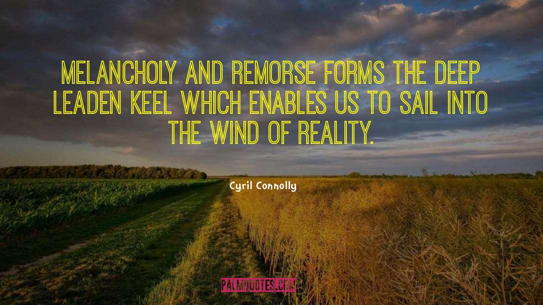 Sail quotes by Cyril Connolly