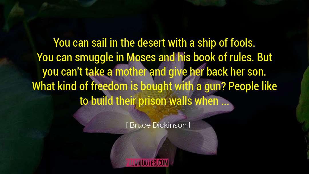 Sail quotes by Bruce Dickinson