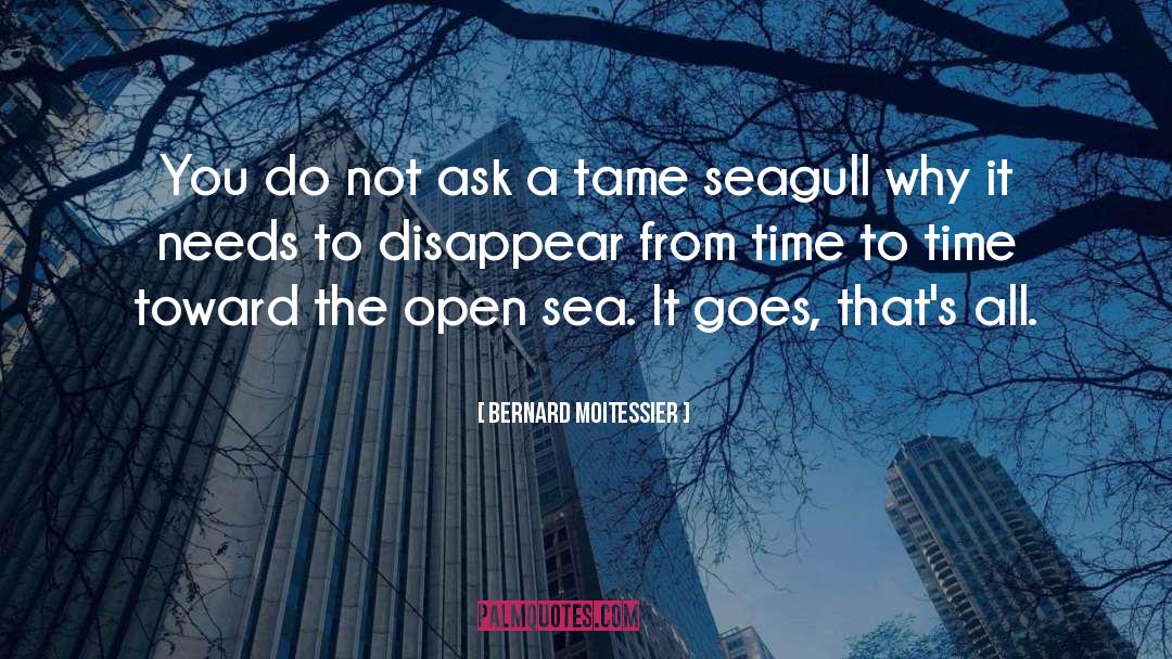 Sailing And The Sea quotes by Bernard Moitessier