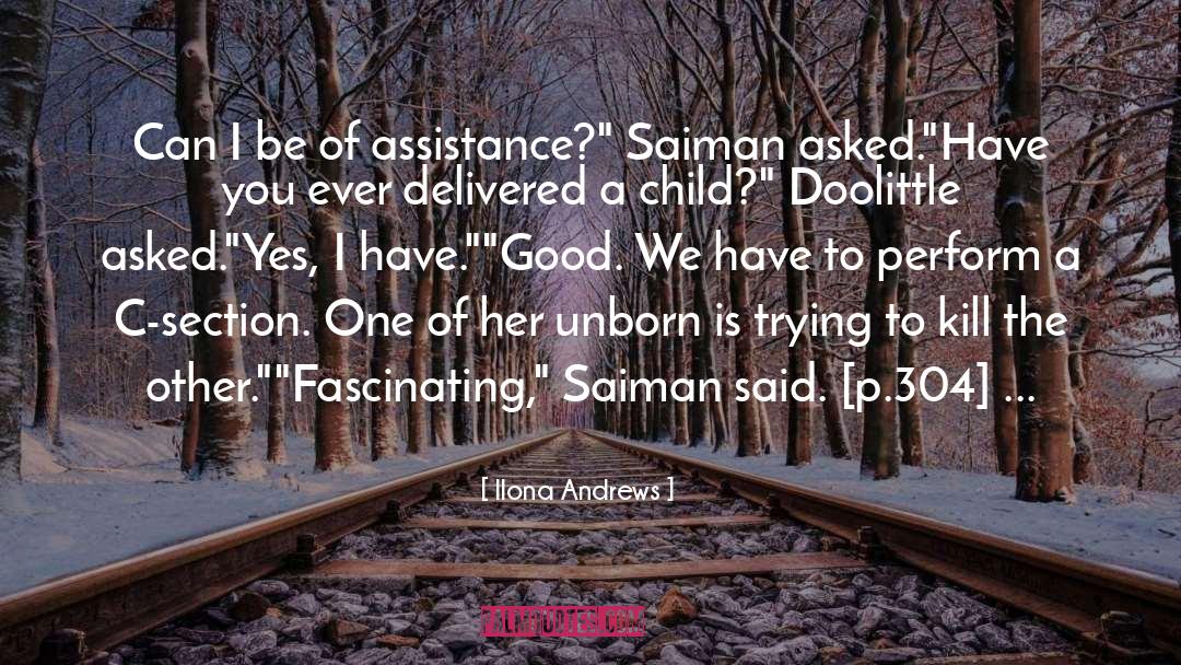 Saiman quotes by Ilona Andrews