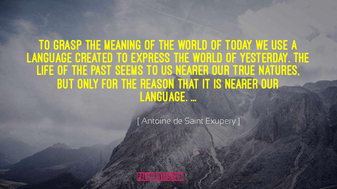 Saint Anything quotes by Antoine De Saint Exupery