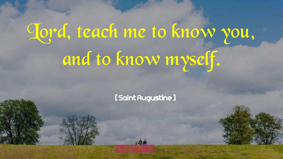 Saint Augustine quotes by Saint Augustine