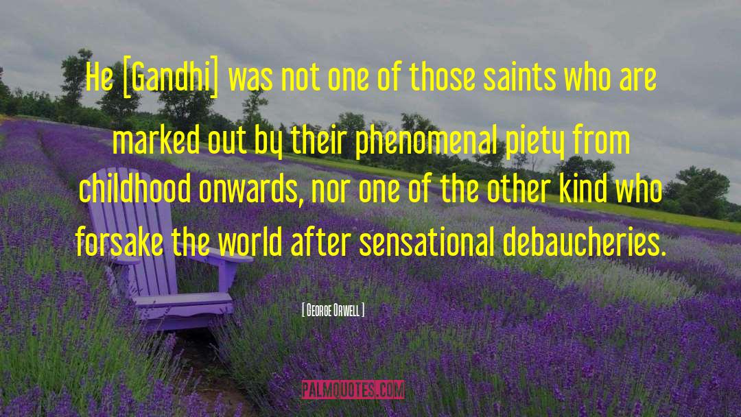 Saint Joseph From Other Saints quotes by George Orwell