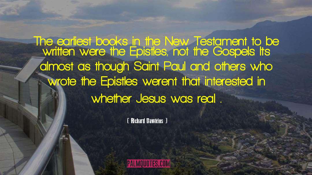 Saint Paul quotes by Richard Dawkins