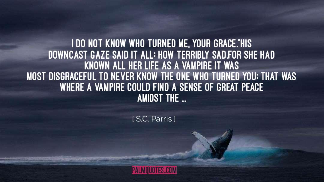 Saint S Blood quotes by S.C. Parris