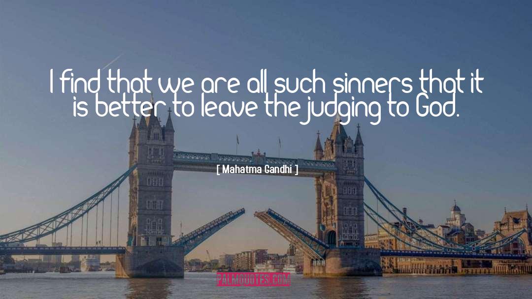 Saint Sinner quotes by Mahatma Gandhi