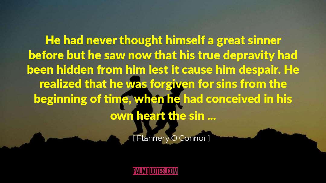Saint Sinner quotes by Flannery O'Connor