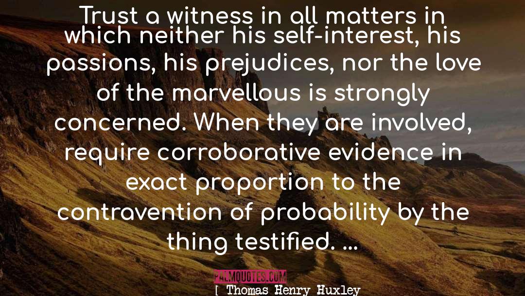 Saint Thomas quotes by Thomas Henry Huxley